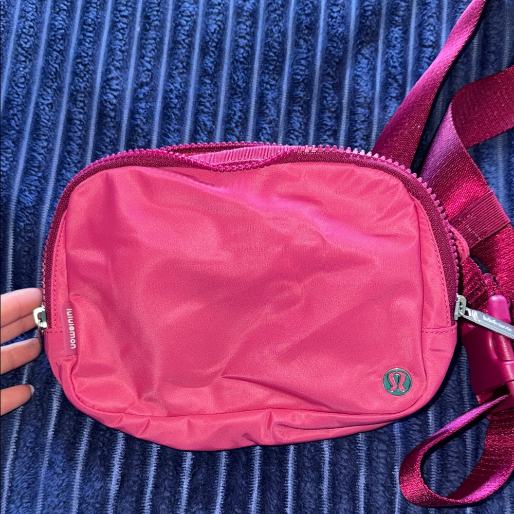 Lululemon Athletica Vibrant Pink Crossbody Bag